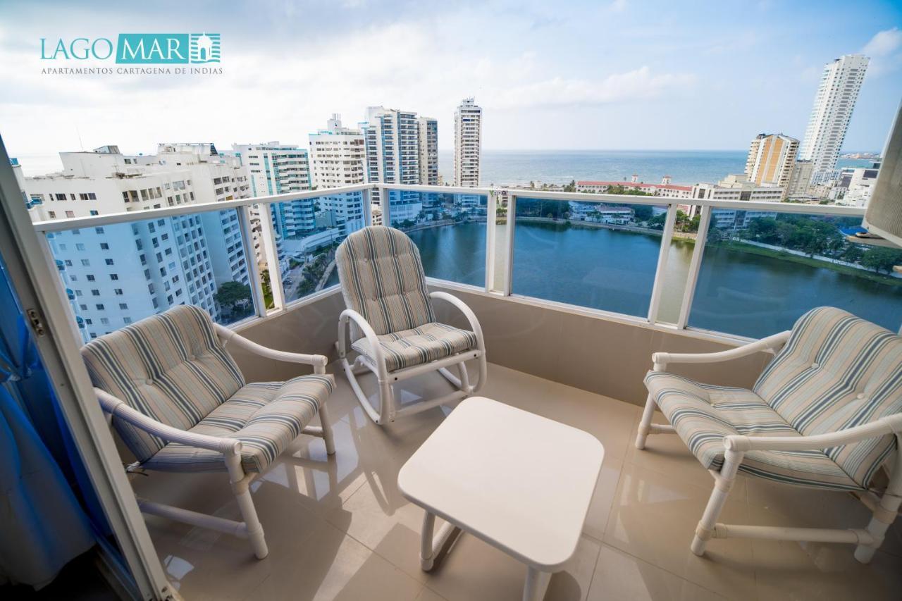 Lago Y Mar Apartamentos Cartagena Bagian luar foto