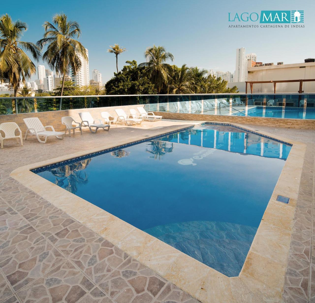 Lago Y Mar Apartamentos Cartagena Bagian luar foto
